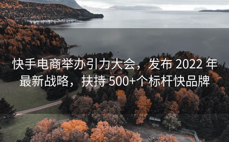快手电商举办引力大会，发布 2022 年最新战略，扶持 500+个标杆快品牌