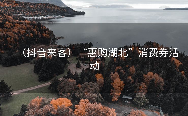（抖音来客）“惠购湖北”消费券活动