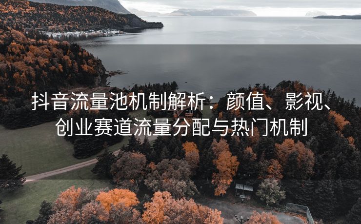 抖音流量池机制解析：颜值、影视、创业赛道流量分配与热门机制