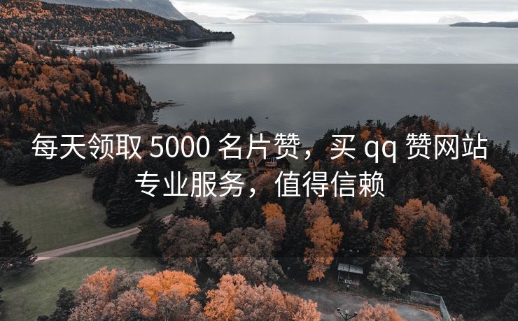 每天领取 5000 名片赞，买 qq 赞网站专业服务，值得信赖