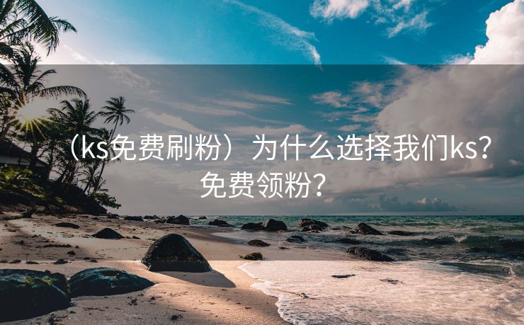 （ks免费刷粉）为什么选择我们ks？免费领粉？