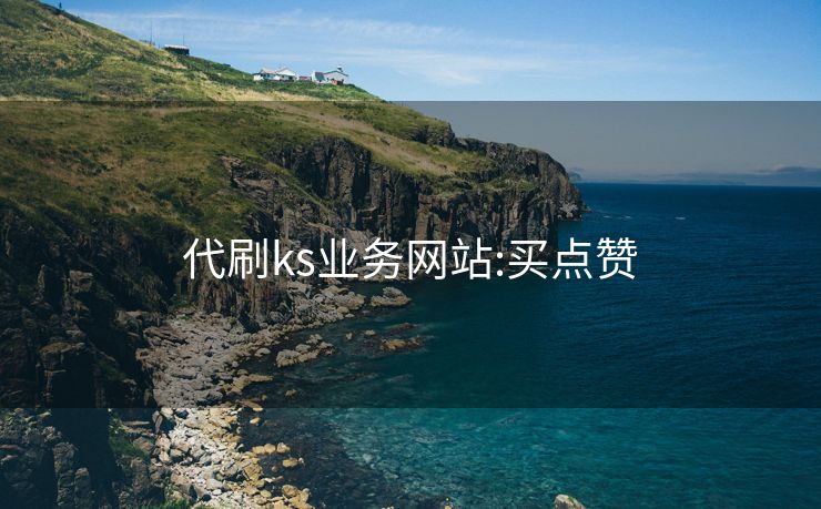 代刷ks业务网站:买点赞